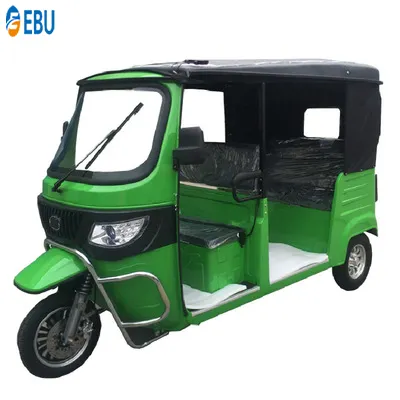 Exportiert nach Ostafrika Südafrika Umwelt freundliches Tuk-Tuk-Hochleistungs-Tuktuk-Bajaj-Elektro-Dreirad für Erwachsene