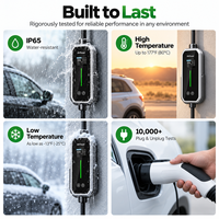 Chargeur mural pour véhicules électriques de type 2 CE RoHS 3,5 kW 7 kW 11 kW 16 A 32 A 230 V 380 V avec application WiFi Bluetooth, réglage du courant, IP65 IK10, fournisseur OEM