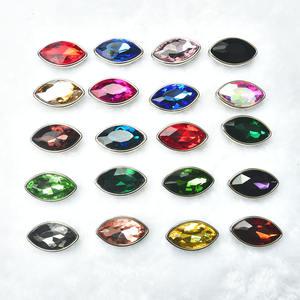 โซ่ประดับเพชรทรงตาแมวขนาด 17*32 มม. แบบไม่มีกรงเล็บ สำหรับตกแต่งกระเป๋าหรูหรา งานฝีมือ ออกแบบเครื่องประดับ DIY งานเย็บปักถักร้อย - Product Image 3