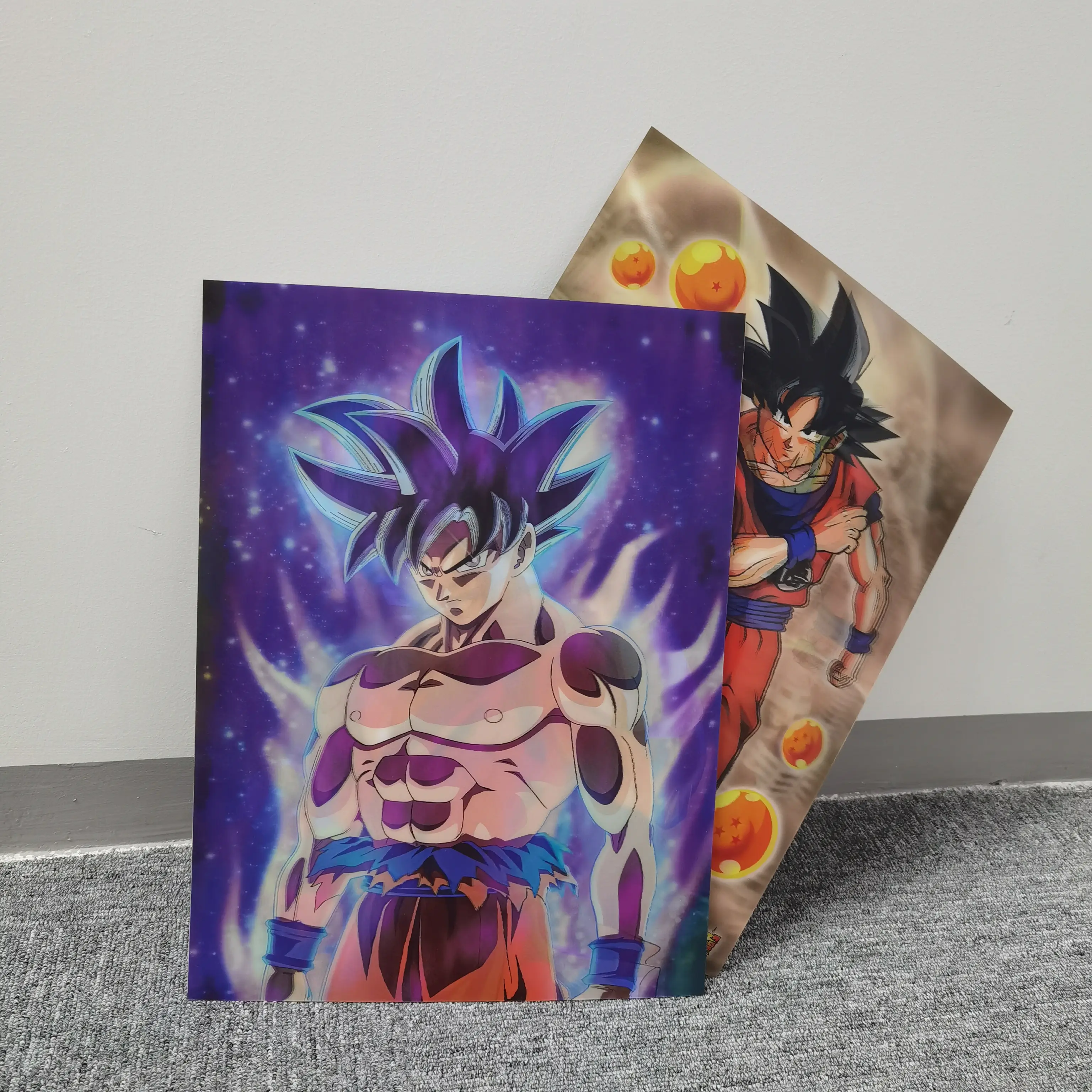 Nhật Bản Anime Wukong Dạng Thấu Kính 3D Poster Dragon Ball 3D Hình Ảnh