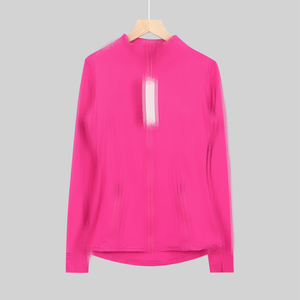 高品质 LL 瑜伽夹克时尚运动女式套装服装 Al 2 件套全拉链金色健身服健身房健身和瑜伽 - Product Image 6