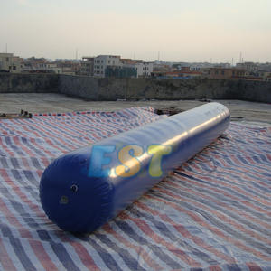 Boya de <span class=keywords><strong>entrenamiento</strong></span> de cilindro inflable de tubo largo flotante para deportes acuáticos para marcas de carreras de parques acuáticos para nadar - Product Image 6