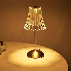 <b>Table</b> Lamp Bedroom, <b>Bedside</b> Lamp Light Luxury Crystal Lamp High-End Atmosphere Lamp <b>Charging</b> Touch Small Night Lamp - Product Image 2