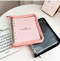Novedad 2027: Cuaderno de Cuero Mini A5/A6, Agenda, Diario, Organizador de Tarjetas con Fotos DIY, Regalo Escolar