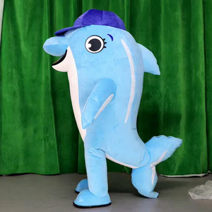 Costume de mascotte gonflable géant incroyable en peluche, 2m, pour cosplay, jeux et adultes - Product Image 1