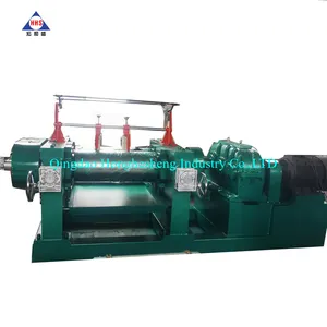 reclaimed rubber sheet making machine / rubber open mixing mill