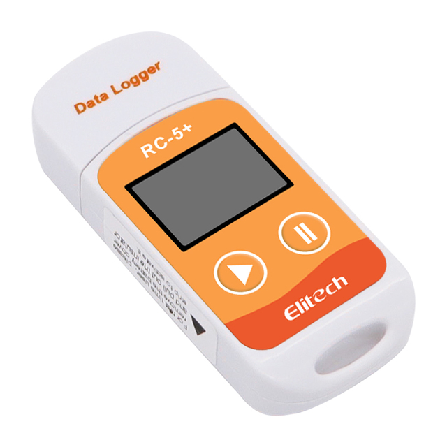 RC-5 RC-5+ Plastic Temperature Data Logger Digital PDF Report USB Recorder OEM for Refrigeration Cold Chain