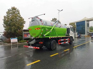 Camión de Vacío para Limpieza de Fosas Sépticas y Recolección de Aguas Residuales Dongfeng 4X2 de 12000 Litros, Directo de Fábrica - Product Image 6