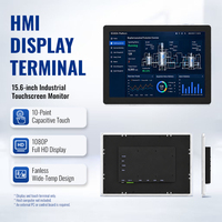 Monitor Layar Industri 15,6 Inci dengan Sentuhan 10 Titik HDMI DP USB