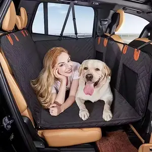 Yeni tasarım Pet arka koltukta köpek koltuğu koşum kemeri evcil hayvan araba koltuğu kılıfı köpek hamak