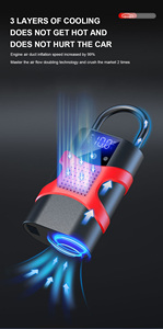 150PSI Máy nén khí/Nhảy khởi động công cụ khẩn cấp 8000mAh tốt nhất Pin sạc nhảy khởi động với lốp inflator - Product Image 4