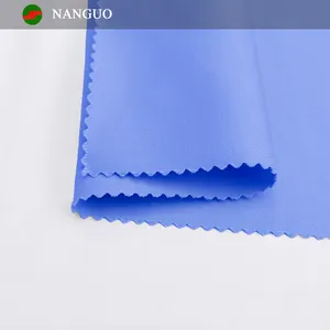 Nanguo fabric manufacturers Workwear Fabric 65 Polyester 35 Cotton Woven Plain Twill Uniforms Workwear Fabric
