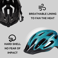 Oferta directa de fábrica OEM y ODM Helmate Bike 20 Vents Air Flow Casco de bicicleta para mujer Cascos protectores de seguridad para montar Casco de scooter