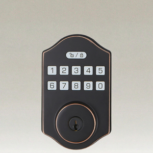 EU phong cách Euro Keyless nhập hợp kim truyền thống điện tử Chốt Cửa Khóa tuya wifi thông minh kỹ thuật số bàn phím cơ khí bàn phím - Product Image 3