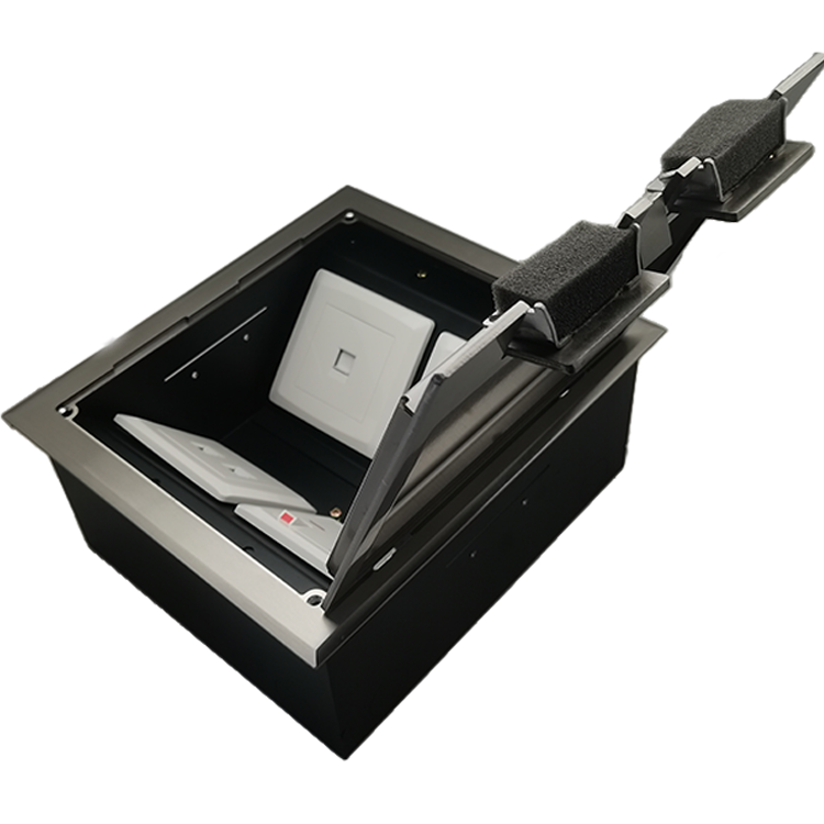 Cable Box for Raised Access Floor Electrical Socket Boxes Size 100mm*100mm*55mm for Home