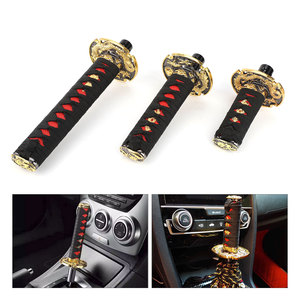 Pommeau de levier de vitesse de voiture en alliage d'aluminium, style épée de samouraï, 15cm, conception ergonomique pour transmission manuelle - Product Image 4