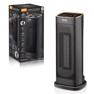 Calefactor cerámico portátil de alta calidad para el hogar, giratorio, silencioso, con cinco niveles de ajuste y 2000W de potencia. - Product Image 1