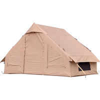 Tente de camping gonflable avec pompe, tentes de glamping faciles à installer