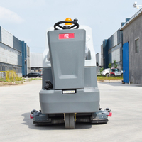 Balayeuse autoportée électrique 1255 mm certifiée CE avec aspiration des poussières, couleurs personnalisables, approvisionnement direct usine