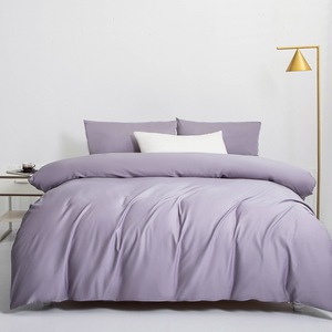 Ga Trải Giường 140X200 Hữu Cơ Tùy Chỉnh, Chăn Bông 100% Cotton Cho Nhà Thiết Kế Ga Trải Giường Màu Trơn Cỡ King Bộ Ga Trải Giường/ - Product Image 4