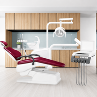 Fauteuil dentaire série CQ-217 fauteuil de traitement dentaire complet pour clinique hospitalière