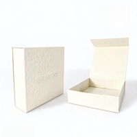 Boîtes cadeaux en papier magnétique à fermeture plate recyclables en gros, emballage personnalisé avec impression CMYK, boîte en carton rigide pliable