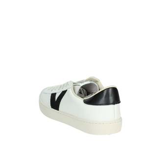 Zapatillas Victoria Blancas y Negras Unisex para Adultos, Estilo Deportivo, Modelo 1126142 - Product Image 2