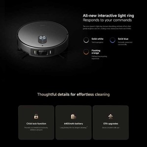 Aspirateur robot Xiaomi 6 Max autopropulsé, alimenté par batterie, avec station de charge - Product Image 6