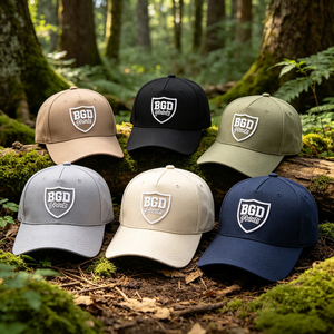 Casquette <span class=keywords><strong>de</strong></span> baseball tactique imperméable Ripstop avec logo BGD imprimé personnalisé pour équipes ou marques d'activités <span class=keywords><strong>de</strong></span> plein air - Product Image 1