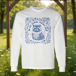 Camiseta de manga larga In My Feral Bride Era, camiseta para despedida de soltera, boda, compromiso - Product Image 3