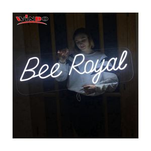 Winbo-letrero <span class=keywords><strong>de</strong></span> neón Led personalizado, señal <span class=keywords><strong>de</strong></span> neón Led, bienvenida a la jungla, decoración <span class=keywords><strong>de</strong></span> pared para fiesta, señal electrónica luminosa - Product Image 2