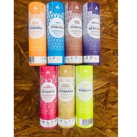 Tube en papier vide, cylindre miniature, rigide, en carton kraft, bord lisse et roulé, pour baume à lèvres, déodorant