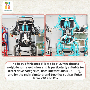 Vortkart Châssis de kart de course haute performance 125cc pour châssis de kart de course TAG OK professionnel pour adultes - Product Image 4