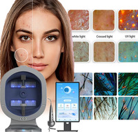 Dispositivo de Diagnóstico de Piel X5 Pro, Análisis 3D con IA para la Eliminación de Arrugas, Acné, Pigmentación y Reafirmación de la Piel