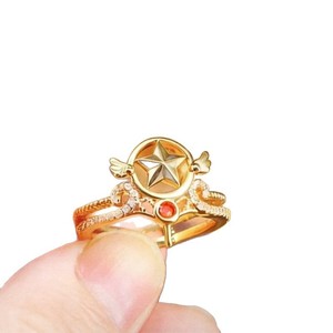 Anillo de Sakura Cardcaptor, Diseño Exclusivo, Lindo Anillo de Anime para Cosplay y Videojuegos - Product Image 6