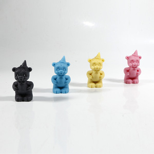 Resin Bear Cake Decoration <b>Mold</b> For Baking DIY Craft Supplies Transparent White Silicone <b>Mold</b> With <b>Candle</b> Detail - Product Image 4