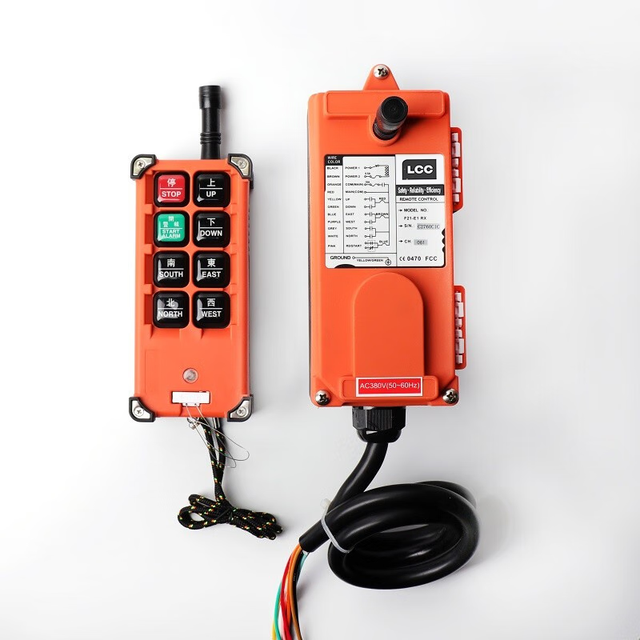 Industrial Radio Remote Control AC\DC Universal Wireless Controller for Crane Telecontrol F21-4D