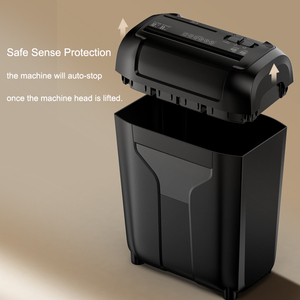 Máy tính để bàn P4 10 tờ giấy Shredder hộ gia đình văn phòng nhỏ tự động cắt chéo CD giấy băm nhỏ Máy - Product Image 6