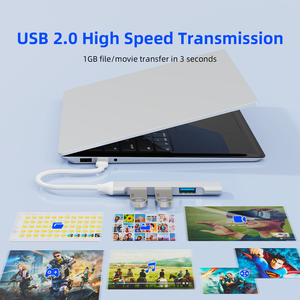 Đa <span class=keywords><strong>USB</strong></span> C <span class=keywords><strong>HUB</strong></span> <span class=keywords><strong>USB</strong></span> <span class=keywords><strong>2.0</strong></span> <span class=keywords><strong>3</strong></span>.0 480Mbps 5Gbps <span class=keywords><strong>USB</strong></span>-A 4 cổng Splitter Adapter OTG đối với MacBook Pro 13 15 không khí Mi Pro Đối với Huawei - Product Image 6