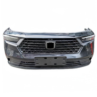 Para Honda Accord 11ª Generación Versión Híbrida: Kit Completo de Parachoques con Parrilla, Ventilador de Radiador, Sensor de Estacionamiento y Faros Delanteros
