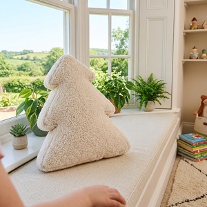 Coussin décoratif épais en forme de chiffres 1-9, doux comme un oreiller, pour arbre de Noël, chambre d'enfant, canapé de fêtes, poupée en peluche anglaise - Product Image 5