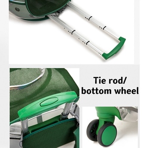 Mala de Transporte para Animais de Estimação, Mochila para Cães, Carrinho de Transporte ao Ar Livre, Mochila Respirável para Viagens com Animais de Estimação, Bolsa Portátil para Cães, Transportadora para Viagens ao Ar Livre - Product Image 5