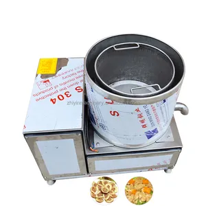 Fritti automatici patatine fritte patatine fritte olio di deoliatura centrifuga rimuovere disidratatore olio acqua macchina per snack fritti