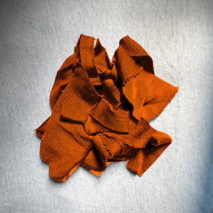Elastic / Lycra <b>fabric</b> <b>Scraps</b> Orange Color Textile Waste Rags <b>Fabric</b> <b>Scraps</b> For Crafting And Cleaning Used Textile Waste - Product Image 1