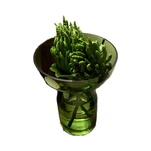 แจกันแก้วขัดเงาทำด้วยมือล้วนสำหรับ<span class=keywords><strong>ปลูก</strong></span>มะกรูดน้ำมะกรูด E18<span class=keywords><strong>ปลูก</strong></span>พืชไร้ดิน - Product Image 1