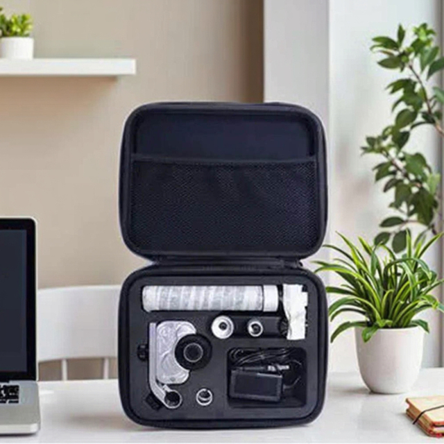 Convenient Custom Size Travel Case for Camera Accessories Water-Resistant Eva Foam Padded Digital Camera Bag with Zipper Closure