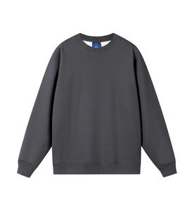 400g polaire doublé surdimensionné sweat à col rond pour l'hiver goutte épaule doux épais Streetwear pull brodé techniques ODM - Product Image 6