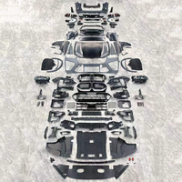 Kit de Conversión de Carrocería con Capó, Guardabarros, Faros Delanteros, Parachoques y Faldones Laterales para BMW X5 E70 2007-2013, Actualización al Estilo X5M LCI 2024