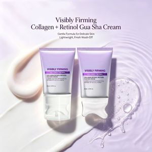 Colágeno 2 en 1, Crema Hidratante Reafirmante y Suavizante, Masaje Facial y de Cuello, Antienvejecimiento, Eliminador de Arrugas - Product Image 1