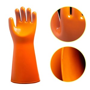 Guantes de seguridad para electricistas de alto voltaje IEC60903 Clase 00 Guantes protectores aislantes de goma natural - Product Image 4